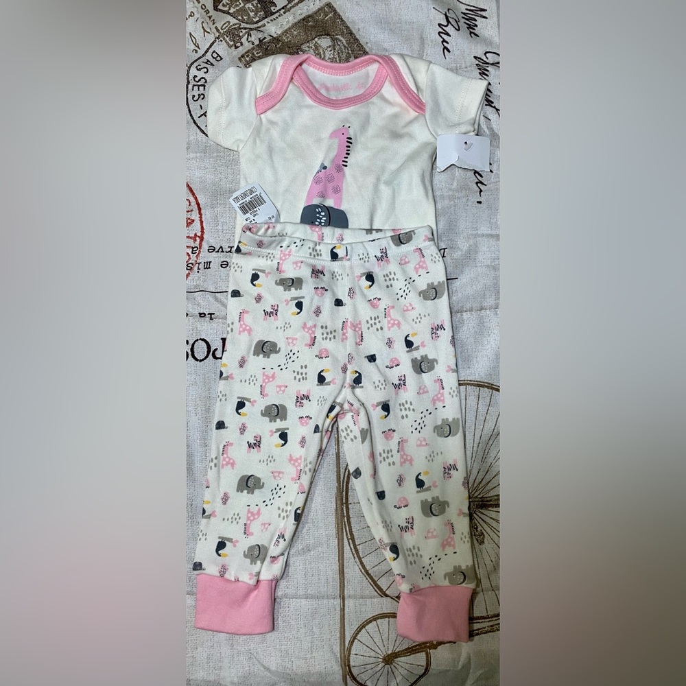 Onesie with pants pj set